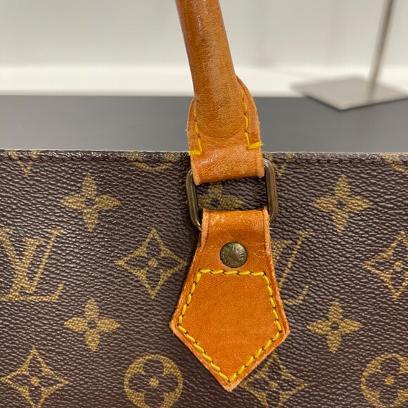 Louis Vuitton Monogram Sac Plat Handbag (EH1022) - Picture 6 of 13